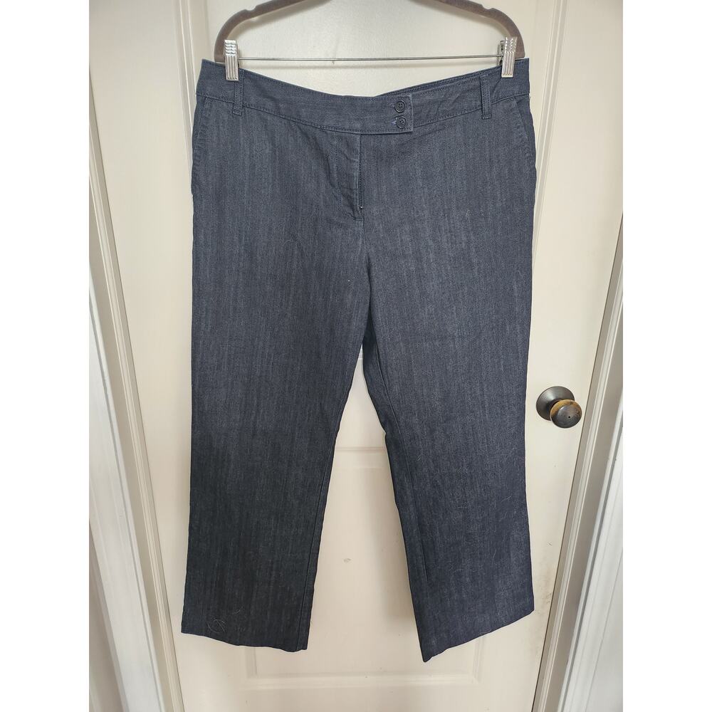 Talbots Petite Wide Leg Flare Jeans - 16P